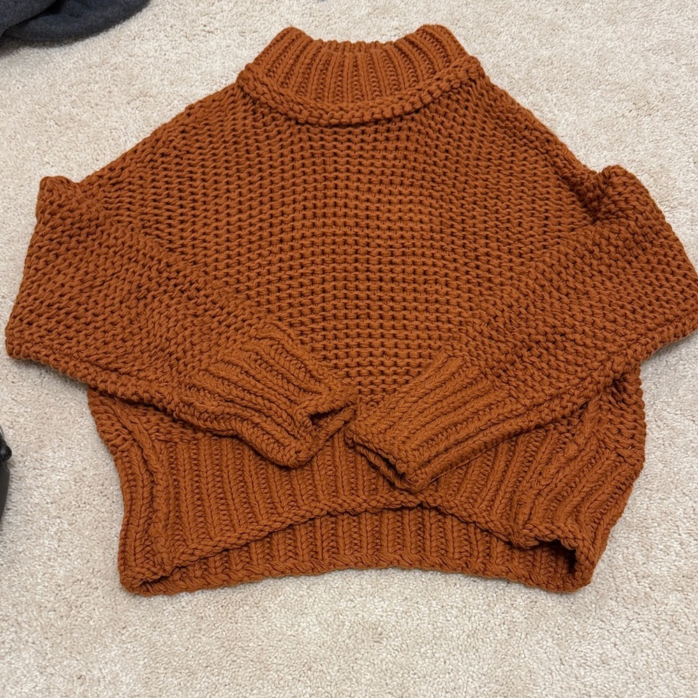 Free People - My Only Sunshine Sweater - Color: Tuscan Earth, Size: S